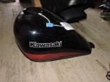 Kawasaki Fuel Tank - Black - Repainted - Good Condition