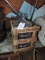 Pair of Vintage GREAT BEAR WATER Crates and One Glass Bottle
