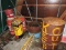Lot of 7 Metal Barrels / Drums - Some with Grease Product in Them