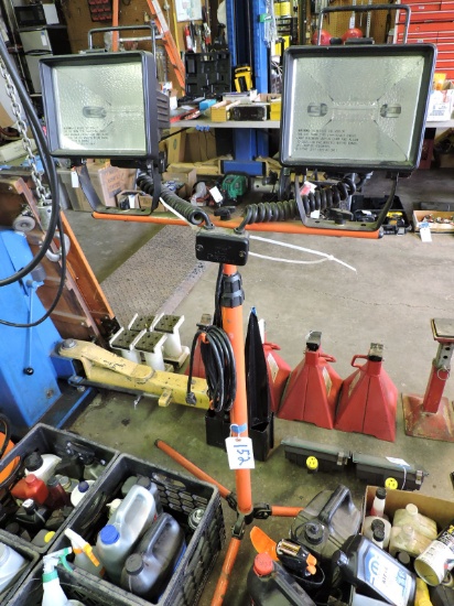 Dual Work Light on Stand