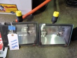(2) Outdoor Flood Lamps