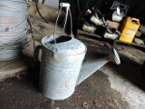 Large Vintage Galvanized Watering Can