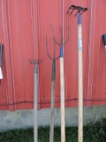 4 Various Yard Tools - See Photo