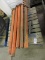 Lot of 5 Steel & Concrete Safety Posts - Various Sizes