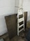 Metal Step Ladder & Piece of Steel - 40