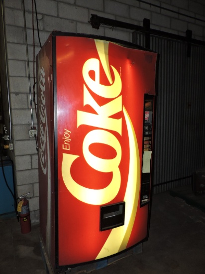 COKE Branded Retail Soda Machine - Photo Coming