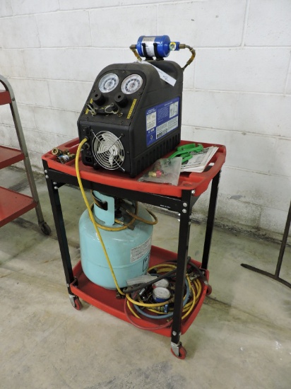 MATCO Mobile Refrigerant Recovery Recycling System - Q5AR500