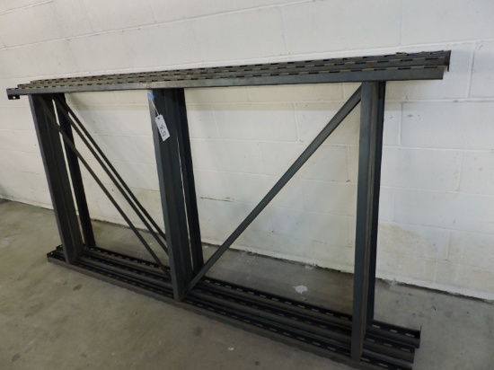 2 Sections of Pallet Racking - 3 Uprights / 8 Cross Pieces