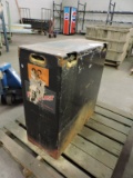 Large Used LIFT TRUCK BATTERY - condition unknown