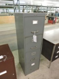 4-Drawer Steel Filing Cabinet / 52