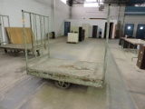 Vintage Steel Warehouse Cart -- Cart is: 61