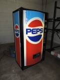 PEPSI Branded Retail Soda Machine - Appears Fully Functional