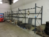 4-Section Pallet Racking with 7 Shelves - 8' Tall X 24' Long X 4' Deep