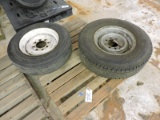 2 Misc. 8-Lug Rims with Tires