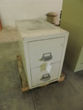 FIRE PROOF 2 Drawer File Cabinet - HEAVY