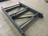 Single Section of Pallet Rack - 8' Tall X 8' Wide X 4' Deep