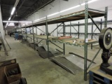 5 Section PALLET RACKING UNIT / 10 Shelves Total -- 40 Feet Long