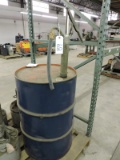 50-Gallon Drum and Hand Pump - a little Methanol inside