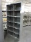 6-Level Industrial Shelf Unit with Dividers - 36