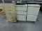 Lot of 3 Various Small Office Cabinets -- See Photos