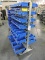 Small Storage Portable Rack With Approx-90 Bins 60
