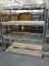 4-Shelf Industrial Steel Rack Unit -- 84
