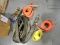 Lot of 8 Various Commercial Ratchet Straps - some incomplete - See Photos