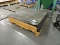 Industrial Scale Pad with Ramp - No Meter -- 4' Square / Diamond Plate