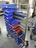 Small Storage Portable Rack With Approx-75 Bins 60