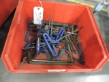 Lot Of T-Wrenches & Allen Wrenches
