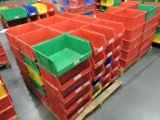 Large and Medium Stackable Part Storage Bins - Approx. 50