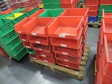 Large and Medium Stackable Part Storage Bins - Approx. 30