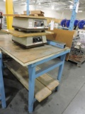 Work Place Work Bench Double 4' Wide x 33