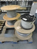 4 Large Rolls Of Wire Belden & Olympic See Pictures
