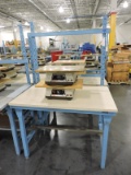 WORKPLACE Brand Work Table with Uprights - 36