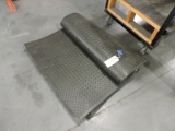 Pair of HD Rubber SHOCK MATS / 10' X 3' and 5' X 3'