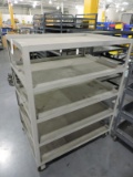 5 Shelf HD Industrial Rolling Cart - 55