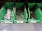 Large Assortment of SCREWS, BOLTS, FITTINGS with 30 Parts Bins