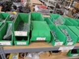 13 Bins of HEX HEAD SCREWS and Additional 17 Parts Bins