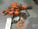 DUFF LINX - Model: LSB-1500  3/4-Ton Coffing Ratchet Chain Hoist