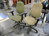 Pair of Older Office Chairs -- See Photos