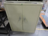 2-Door 2-Shelf Steel Storage Cabinet -- 42