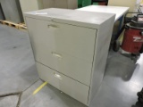 Steel 3-Drawer Lateral File -- 36