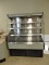 4-Level Refrigerated Retail Display Case - Stainless Steel Shelves