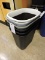 Lot of 7 Various Office Waste Baskets - Plastic