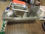 Steam Table Serving Pans and Slaw Slicer