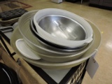 Variety of Metal & Plastic Restaurant Bowls (8 total)