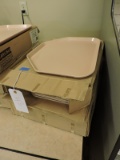 CARLISLE Brand Plastic Cafeteria Trays - 18