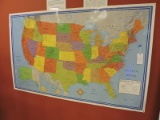 Large Paper Map of the US -- 78