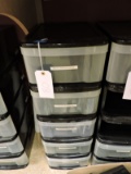 5 Plastic Storage Bins